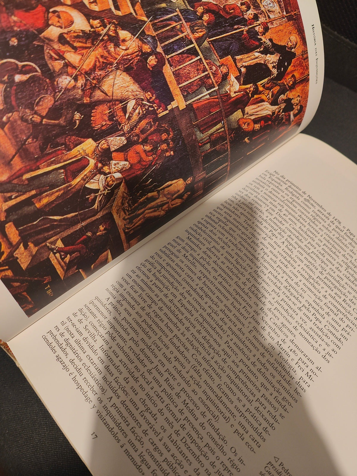 LIVRO História das Inquisições : Portugal, Espanha e Itália / Francisco Bethencourt; cartogr. Fernando Pardal Capa Dura - USADO